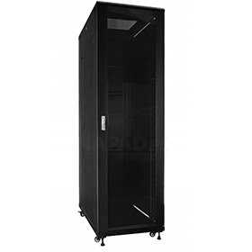 19" Rack skříň S6642 (42U 600x600mm, pojízdná,matná)