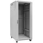 19" Rack skříň S6827 (27U 600x800mm, pojízdná,matná,šedá) 
