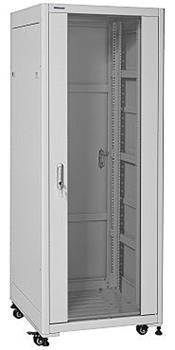 19" Rack skříň SQ6632/W (32U 600x600mm, pojízdná,matná) - rychlá montáž