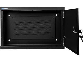 19" Rack skříň W5302PM/B (2U 120mm, rozvaděč, závěsná, černá)