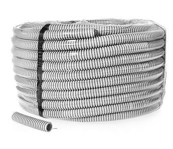 Chránička na kabel - husí krk 20/14,5mm s lankem_50m pevnost 320N