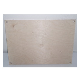 Dřevěná montážní deska pro skřín 400x300