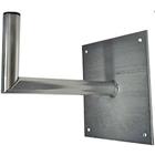 Držák antény 25cm s plotnou 20x20, trubka 60/2mm - zinek Žár