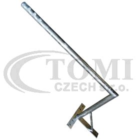 Držák antény 70/180cm s křížem + vzpěra, trubka 42/2mm, zinek Žár