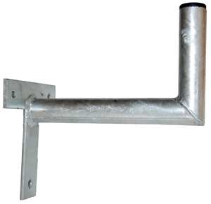 Držák antény malý 25cm s křížem, trubka 28/2mm, zinek Žár