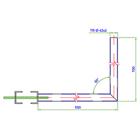 Držák DASS 55/70 -pro stožár 42 až 140m zinek Žár