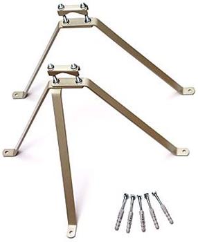 Držák stožáu OMP-50L40 - 36,5cm od zdi