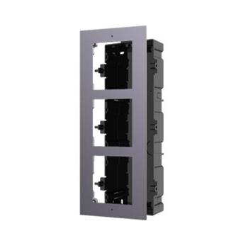 DS-KD-ACF3 - 3-rámeček interkomu pro zápustnou montáž