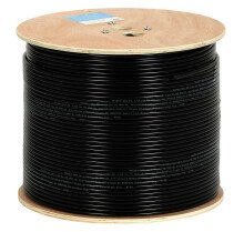 Koaxiální kabel 75 ohm TRISET 302 Fca třída A+ 1,02/4,6/7,0 110 dB [500 m],