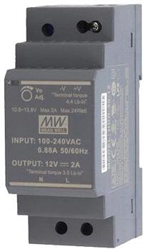 MEAN WELL HDR-30-12 zdroj na DIN lištu