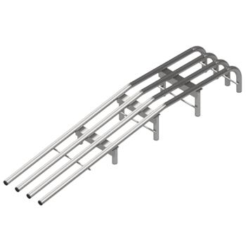 Nájezd pro automobil 170 - bez dorazu - zinek