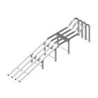 Nájezd pro automobil 270 - s dorazem - zinek