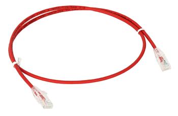 NETSET U/UTP cat, 5e patchcord 1 m red