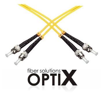 OPTIX ST/UPC-ST/UPC Optický patch cord 09/125 15m G.657A
