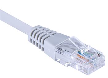 Patch kabel UTP, Cat5e, 15m, šedý