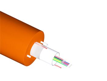 Podzemní optický kabel Fibertechnic DAC 8J 9/125 G,652D 4 kN