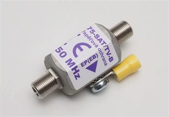 Přepěťová ochrana SPKO-F75-SAT/TV-B/F-F