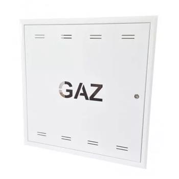 Revizní dvířka na plyn 600x600-BÍLÁ na dveřích vypáleno HUP