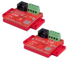 Sada pro přenos LAN 10/100 Mbps + PoE po 2 vodičích (PoE 802,3 bt) ATTE ETH-2wire-A-SET