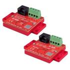 Sada pro přenos LAN 10/100 Mbps + PoE po 2 vodičích (PoE 802,3 bt) ATTE ETH-2wire-A-SET