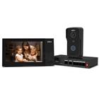 Sada videotelefonu Dahua KTP02 (vnější stanice VTO2111D-P-S3, monitor VTH2421FB-P, přepínač PFS3005-4ET-36)