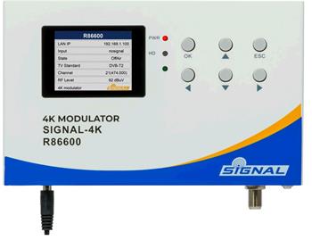 SIGNAL-4K HDMI modulátor - DVB-T2/T/C 4K UHD 2160p