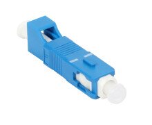 Single mode adapter SC/UPC male - LC/UPC female
