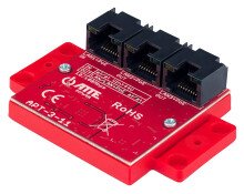 Switch PoE (extender) ATTE APT-3-11 (3 porty, 802,3at, 10/100 Mbps)
