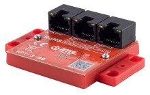 Switch PoE (extender) ATTE APT-3-50 (3 porty, 802,3at, 10/100/1000 Mbps)