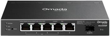 TP-Link SG2206MP Omada 6portový Gigabitový switch se 4 porty PoE+